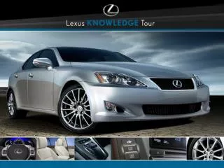 Lexus Seating, SmartAccess and Lighting Technologies
