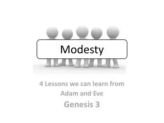 4 Lessons we can learn from Adam and Eve Genesis 3