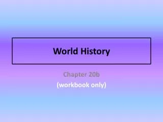 World History