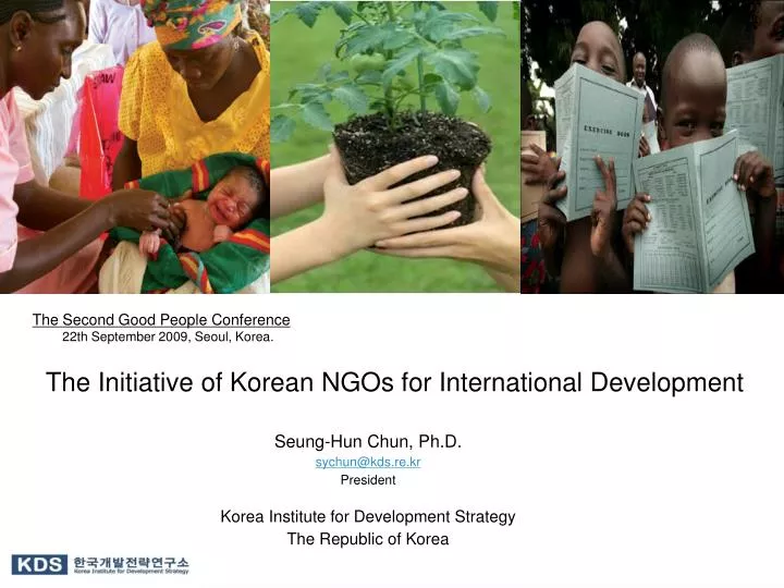 the initiative of korean ngos for international development