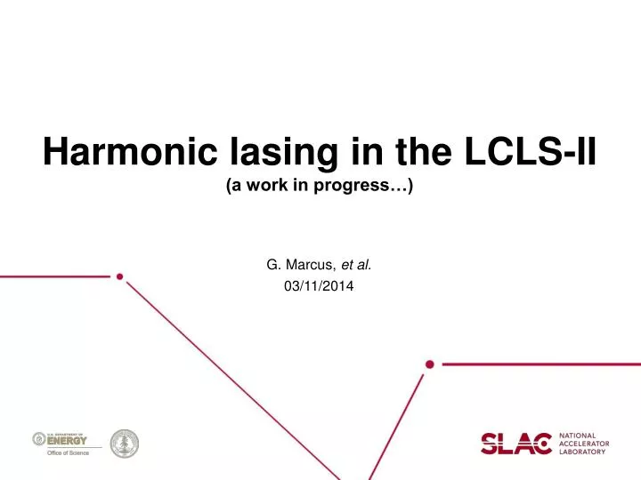 harmonic lasing in the lcls ii a work in progress