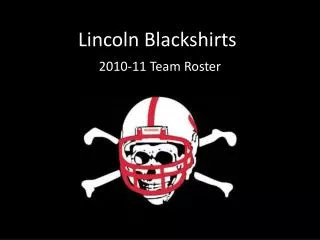 Lincoln Blackshirts