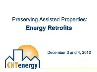 Preserving Assisted Properties: Energy Retrofits
