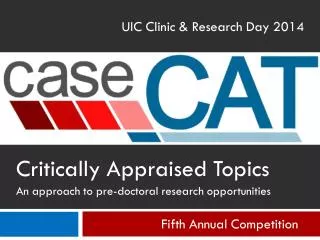 UIC Clinic &amp; Research Day 2014