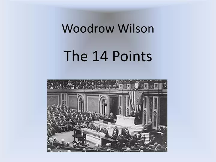 woodrow wilson