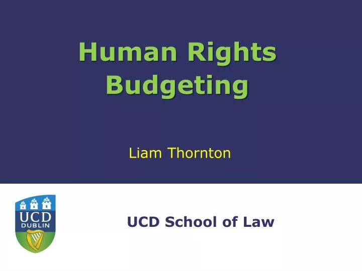 human rights budgeting