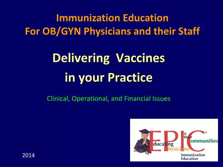 delivering vaccines in your practice
