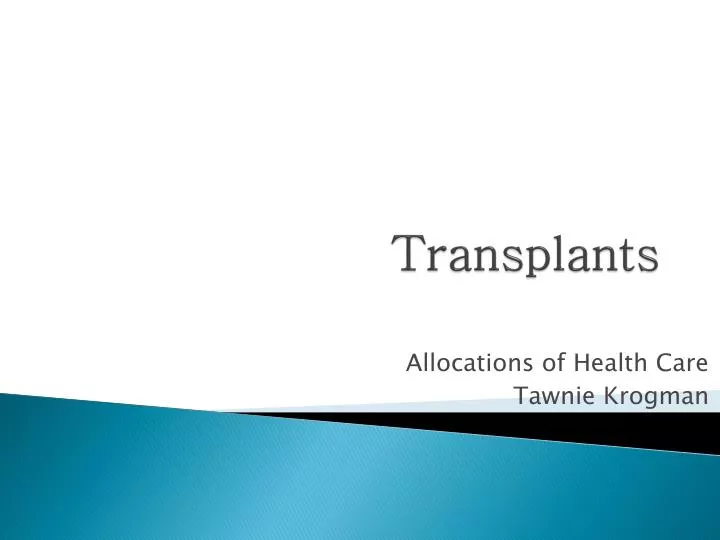 transplants