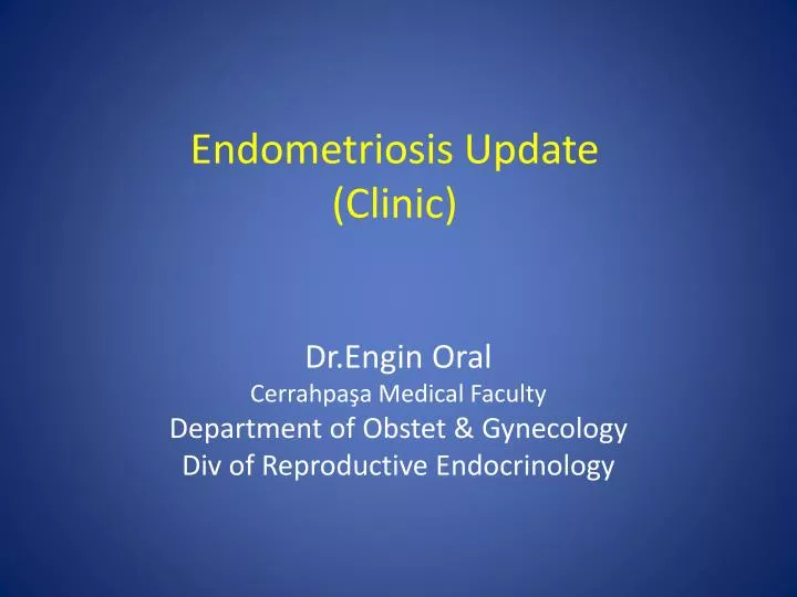endometrio sis update clinic