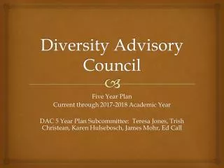 Diversity Advisory Council