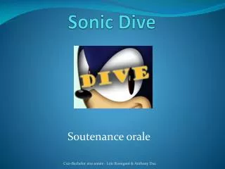 sonic dive