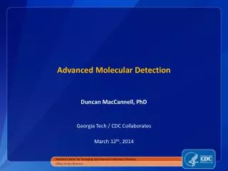 Advanced Molecular Detection