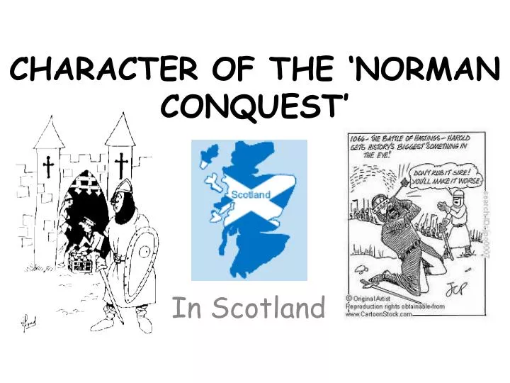 character of the norman conquest