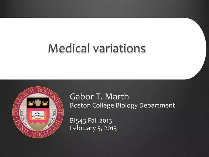 medical variations