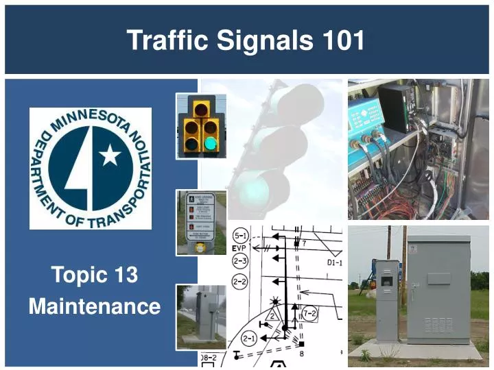 traffic signals 101