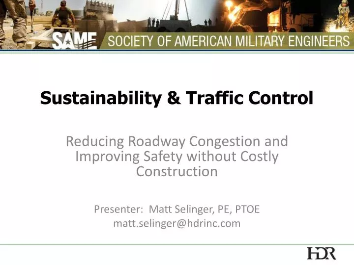 sustainability traffic control