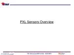 Overview of PXL Sensors and Their Development for High Energy Physics Applications - slide 1