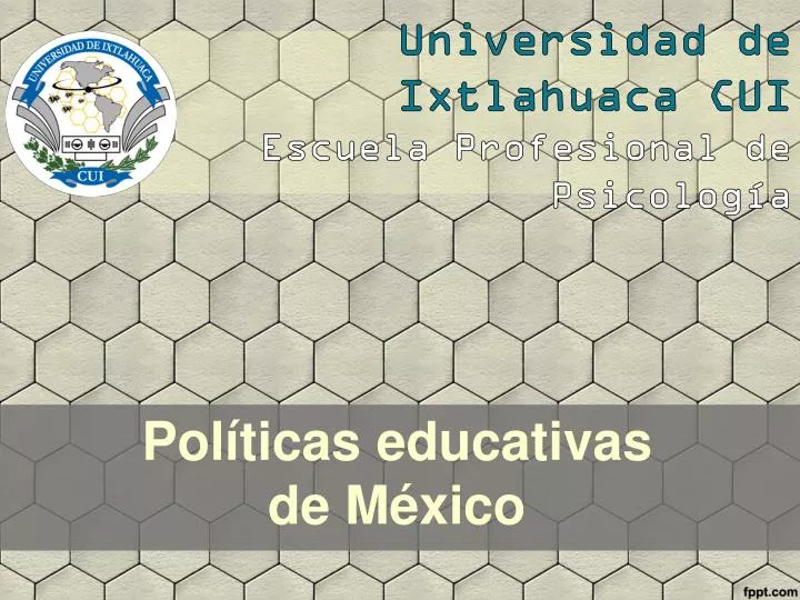 pol ticas educativas de m xico