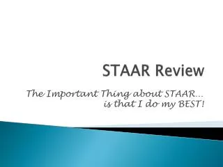 STAAR Review