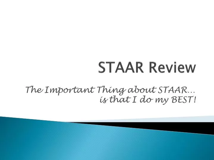 staar review