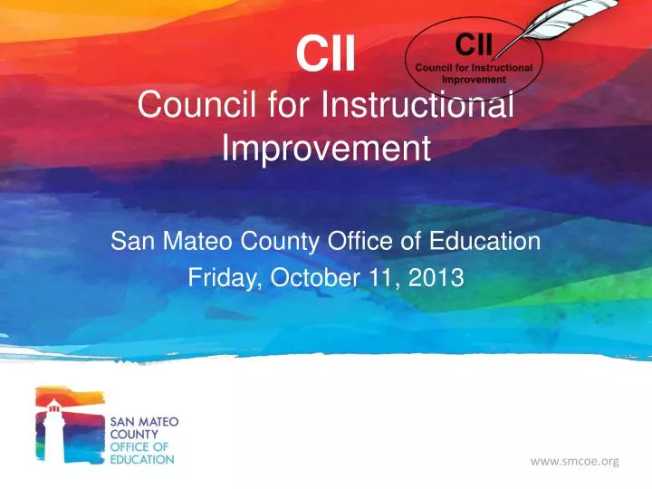 cii council for instructional improvement