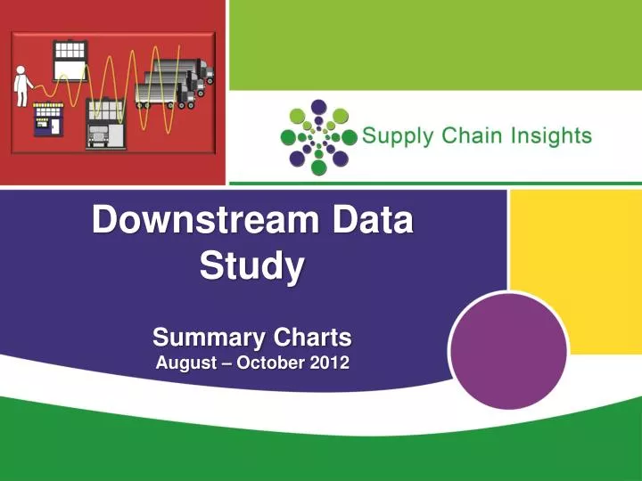 downstream data study summary charts august october 2012