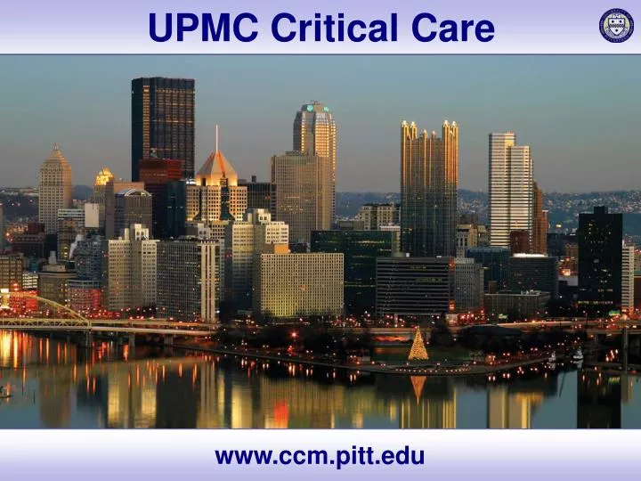 upmc critical care