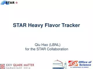 Qiu Hao (LBNL) for the STAR Collaboration