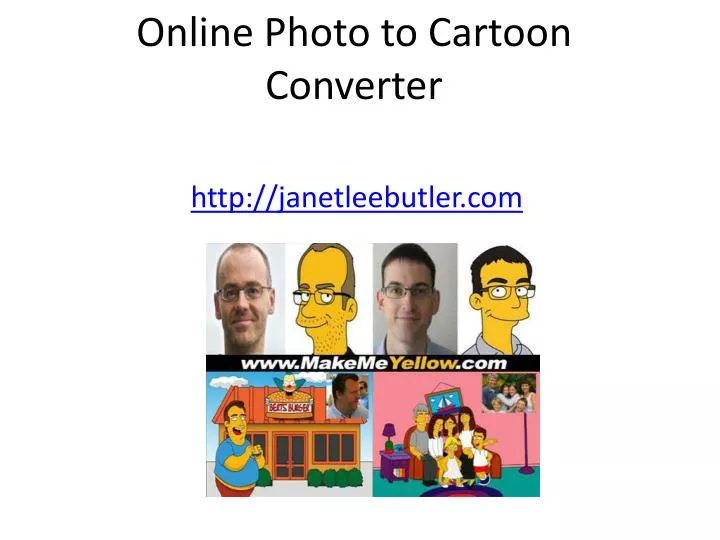 online photo to cartoon converter