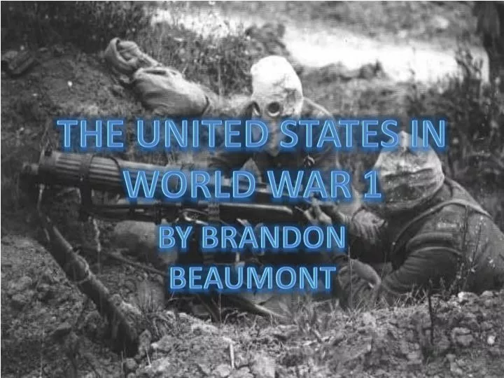 the united states in world war 1