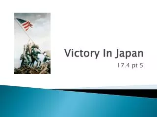 Victory In Japan