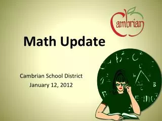 Math Update