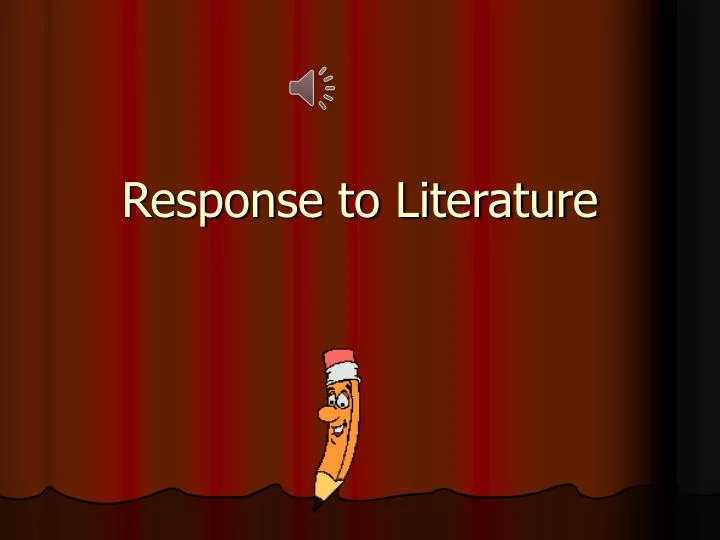 response to literature