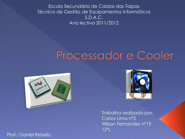 processador e cooler