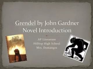Grendel by John Gardner Novel Introduction
