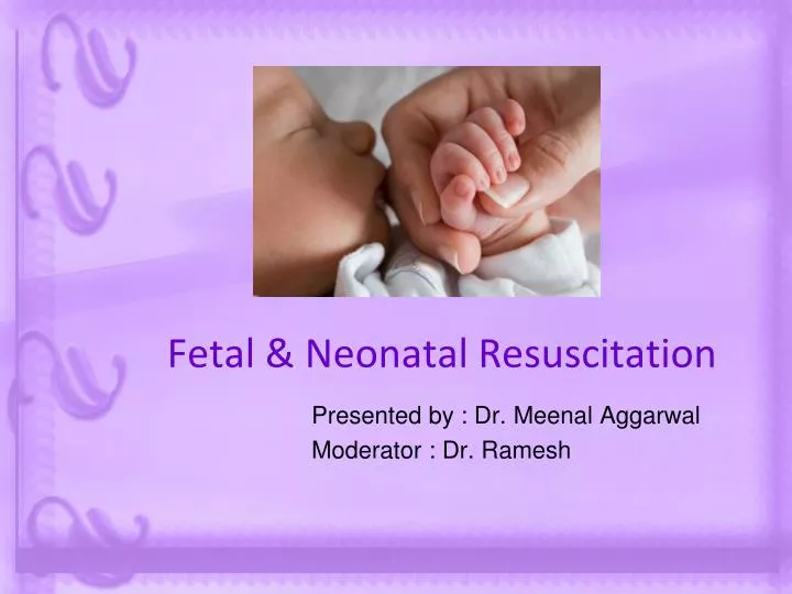 fetal neonatal resuscitation