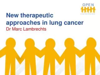 New therapeutic approaches in lung cancer