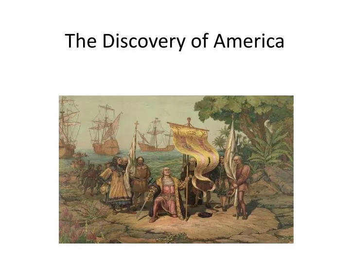the discovery of america
