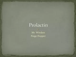 Prolactin