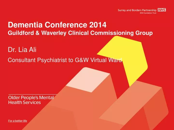 dementia conference 2014 guildford waverley clinical commissioning group