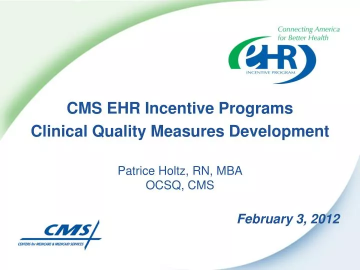 cms ehr incentive programs
