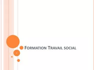formation travail social