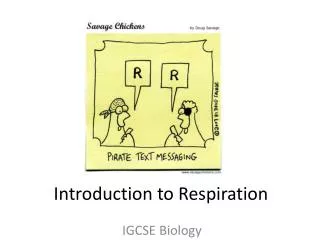 Introduction to Respiration