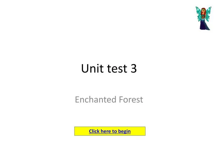 unit test 3