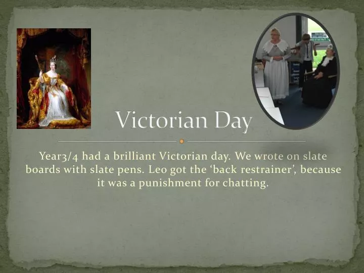 victorian day