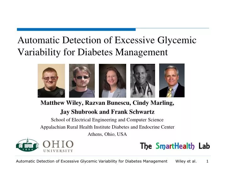 automatic detection of excessive glycemic variability for diabetes management