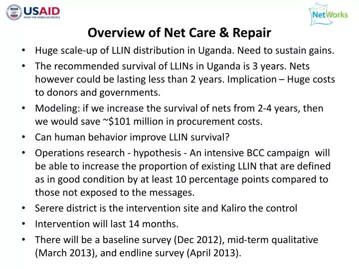 overview of net care repair