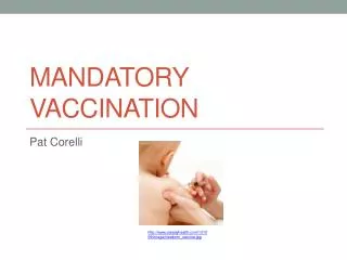 Mandatory Vaccination