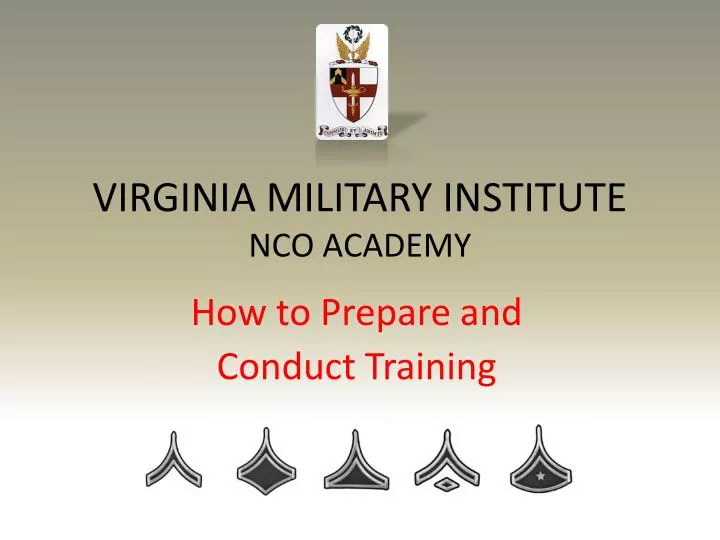 virginia military institute nco academy