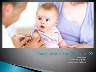 Vaccinations for Children